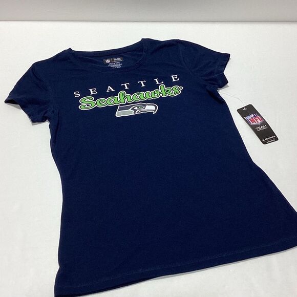 Seattle Seahawks Sleepwear T-Shirt NFL Team Apparel Brand NWT Women's S - Picture 11 of 11
